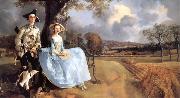 Thomas Gainsborough Portrait of Mr and Mrs Andrews Spain oil painting reproduction
